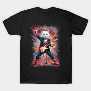 Ziggy Stardust Cat T-Shirt